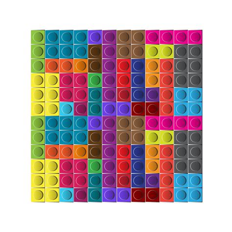 colorful brick game background pattern 10397929 Vector Art at Vecteezy