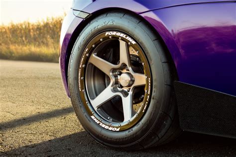 Mclaren S Purple Forgeline Cf Open Lug Cf R Beadlock Wheel Front