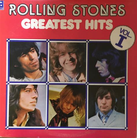 Rolling Stones Greatest Hits Vol 1 Vinyl Lp Compilation 1977