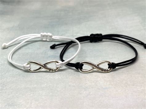 Infinity BFF Bracelet Set Friendship Bracelet BFF Gift Etsy