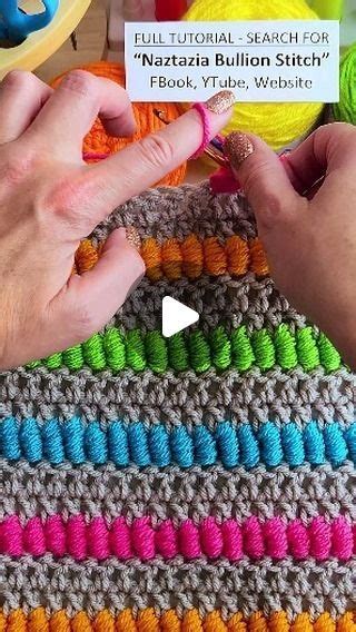 Naztazia On Instagram This Vintage Coil Stitch Produces A Nice 3D