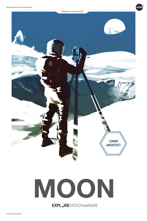 Trois Nouveaux Posters De La NASA Pour Le Retour Sur La Lune