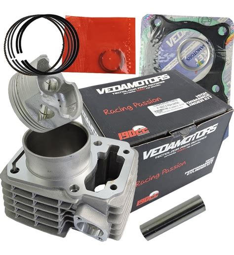 Kit Cilindro 190cc Vedamotors Titan Fan E Nxr 150 Bros Parcelamento