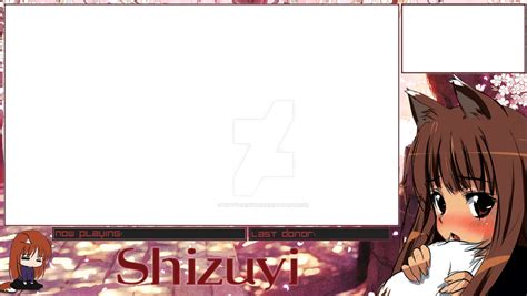 Twitch Overlay - Horo [Shizuyu] by Kitty-Designs on DeviantArt