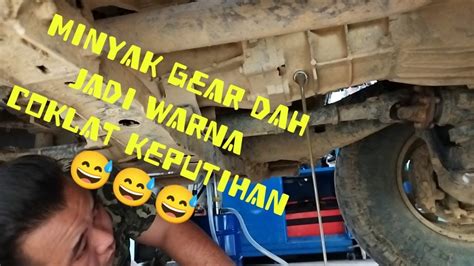 Cara Ganti Minyak Gear Box Kereta Toyota Hilux Vigo Kerbauputih