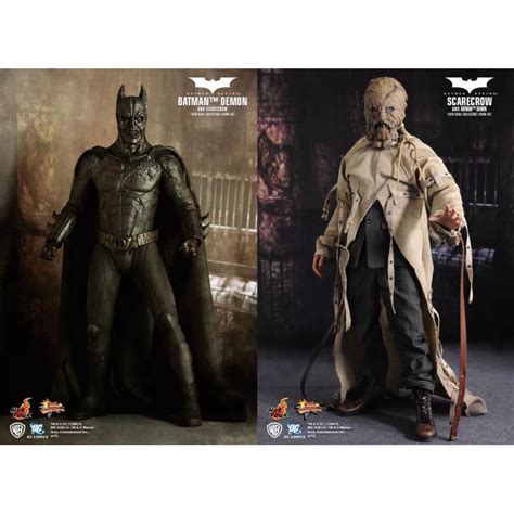 Toystnt Batman Begins Batman Demon And Scarecrow Hot Toys 10º