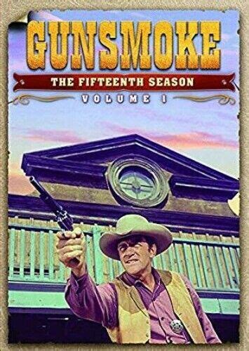 Gunsmoke The Fifteenth Season Volume New Dvd Boxed Set Full Frame