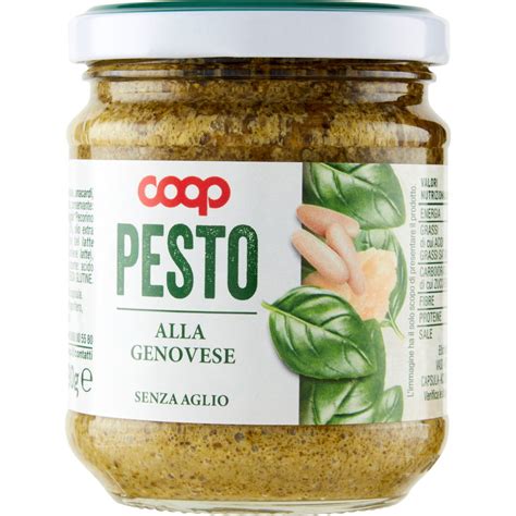 Pesto Alla Genovese Senza Aglio COOP 190 G Coop Shop