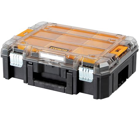 Dewalt Tstak V Clear Lid Organiser Rapid Electronics