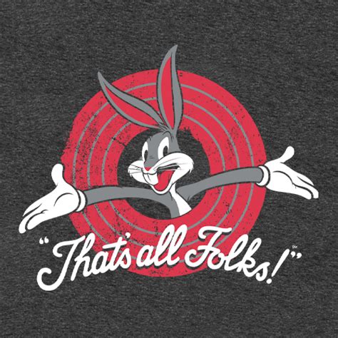 That S All Folks Official Bugs Bunny Merchandise Redwolf