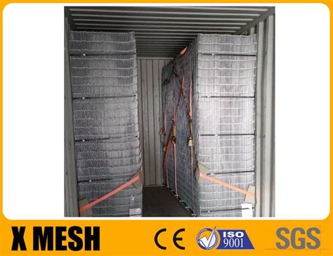 Hot Dipped Galvanized Mining Wire Mesh 75mm X 50mm Hole Size Non Rusting