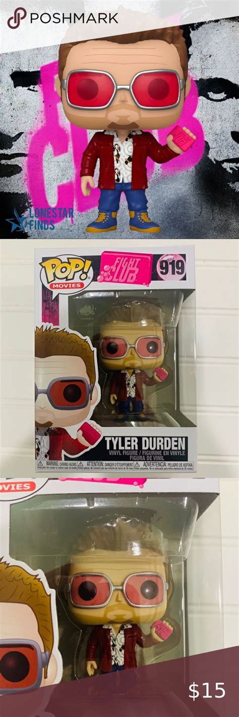 Funko POP! Fight Club Tyler Durden Figure #919 | Fight club, Vinyl ...