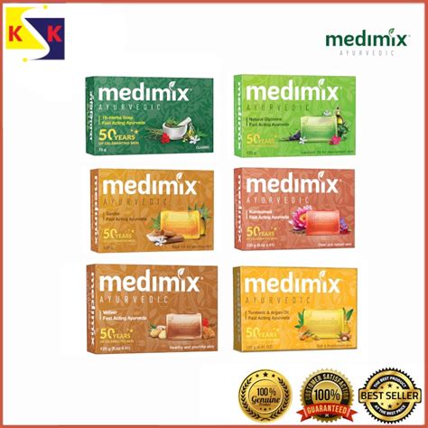 New Stock Original Medimix Ayurvedic Soap 125g Shopee Malaysia