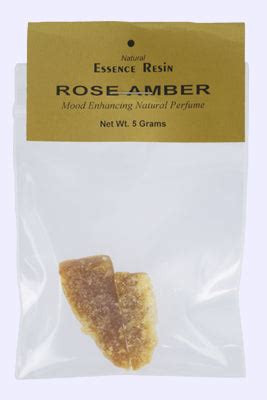 Rose Amber Essence Resin Incense – Sacred Source