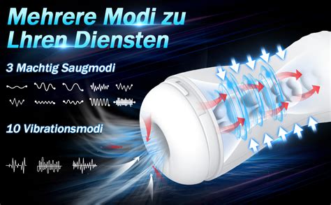 Automatischer Masturbator Sexspielzeug Mit Vibrations Und Saugmodi Masturbatoren Sex