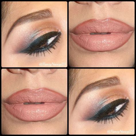 Nude Lips Brown Smokey Eyes Smokey Eye Smokey Eye For Brown Eyes Nude Lips