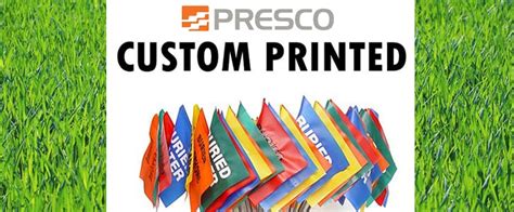 Custom Marking Flags by Presco and How You Can Design Your Own