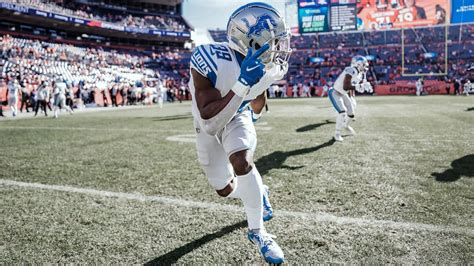 Rookie Cb Jerry Jacobs Leaves Lions Broncos Game With Knee Injury