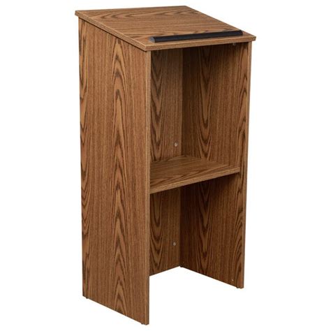 Oklahoma Sound 222 MO Medium Oak Finish Lectern