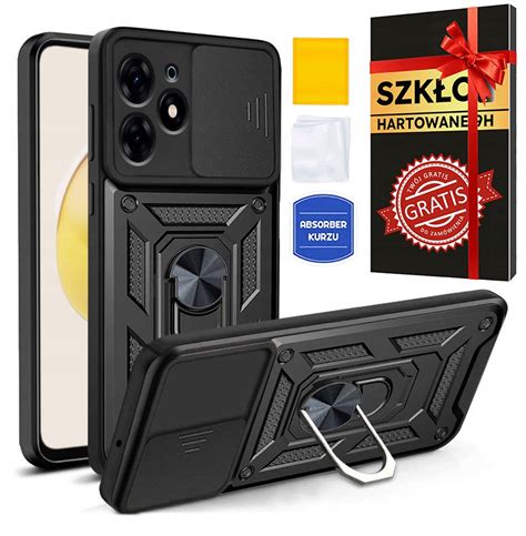 Etui do Tecno Spark 10 Pro CAMSHIELD RING SZKŁO Sklep Opinie