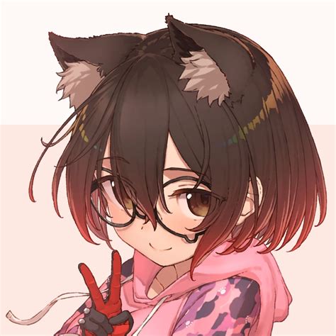 Neko Roboco In Glasses By Nnnnoh Rhololive