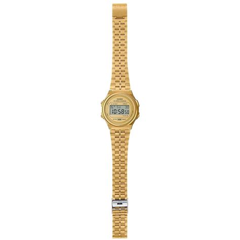 Rel Gio Casio Vintage A Weg Adf Dourado