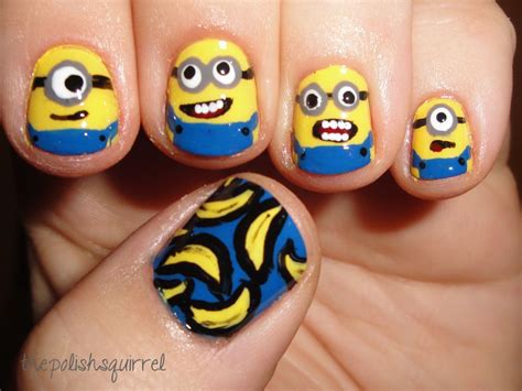 Protected Blog › Log In Minion Nails Minion Nail Art Nail Designs