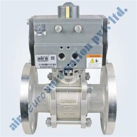 Pneumatic 3 Pc Design Floating Ball Valve At Rs 4370 Piece Pneumatic