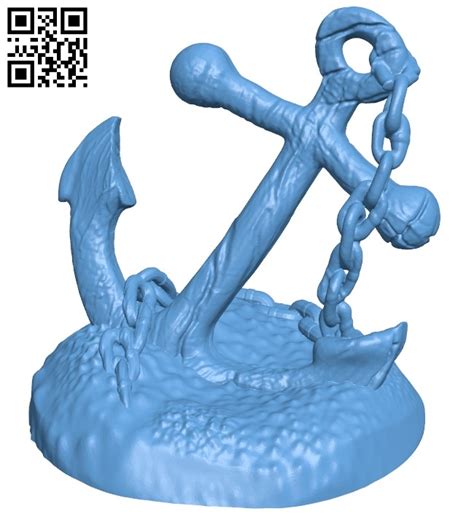 Anchor B008242 File Stl Free Download 3d Model For Cnc And 3d Printer Download Free Stl Files