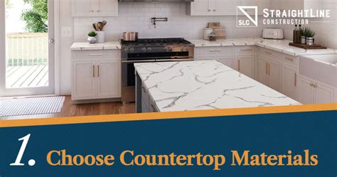 How to Choose the Right Countertop: Materials, Colors & More - Straight Line Construction