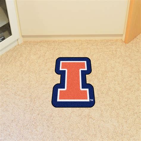 Illinois Fighting Illini Mascot Mat - Illinois Logo - Dragon Sports