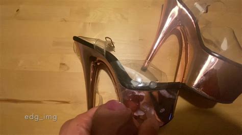 Cumming Over Rose Gold Pleaser Heels Gay Amateur Porn XHamster