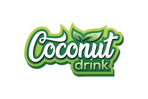 Coconut Drink Logo Design 557806 Logos Design Bundles