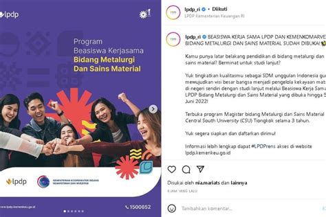 Beasiswa Lpdp Tahap Telah Dibuka Simak Tata Cara Pendaftarannya Hot