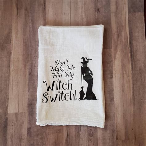 Witch Dish Towel Witch Gifts Spells Witch Dish Towels Witch Etsy