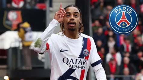 psg bradley barcola repositionne en numero  face  monaco