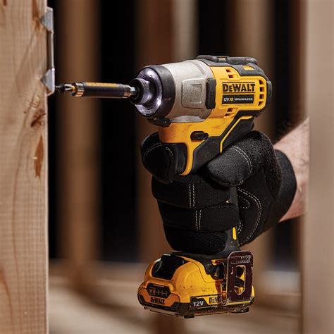 Toolstop Dewalt DCF801D2 12V XR Brushless Sub Compact Impact Driver 1 4