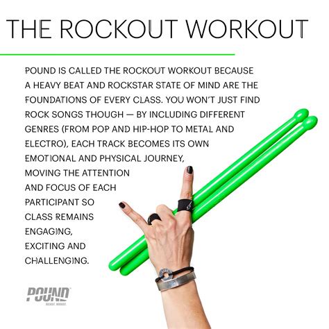 Our Favorite Facts about POUND • POUND: Rockout. Workout.®