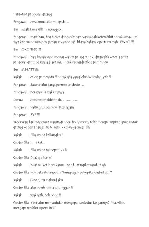 Tugas Drama Bahasa Indonesia 2 PDF