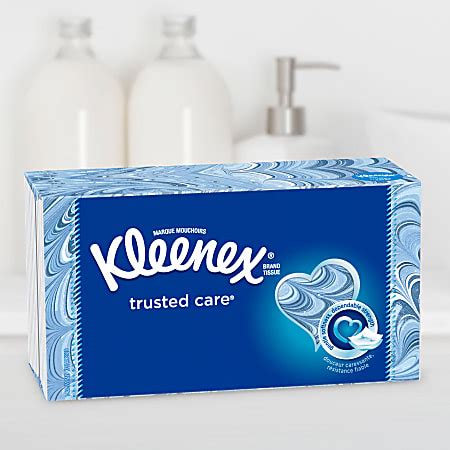 Kleenex Trusted Care Everyday 2 Ply Facial Tissues White FSC