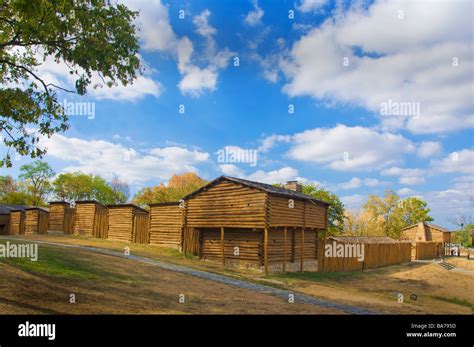 Fort Harrod State Park Harrodsburg Ky Stock Photo Alamy