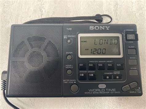 Sony Icf Sw33 Shortwave World Band Radio Mwswfm Receiver An 71