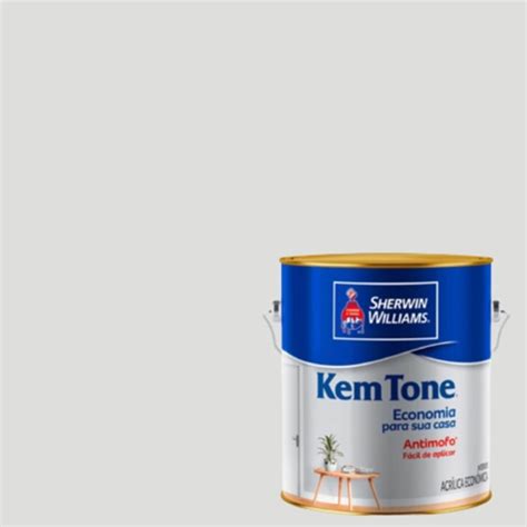 Tinta Acrílica Fosca Kem Tone Branco Gelo 3 6 Litros 2720301