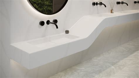 Bathroom Vanity Tops: Pros and Cons of Solid Surface - LX Hausys