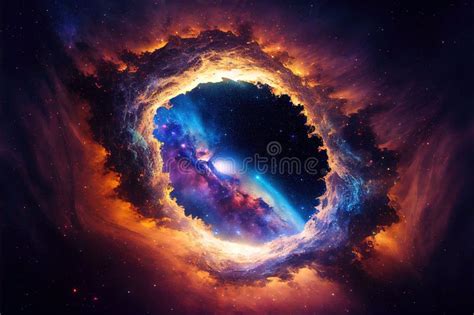 Ai Ha Generato Lillustrazione Di Una Nebulosa A Spirale Cosmica