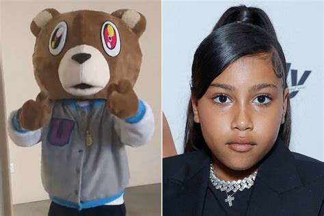 North West Dresses Up as Dad Kanye West's Infamous Bear Mascot for ...