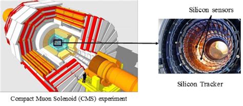 Schematic of the Compact Muon Solenoid experiment (left) with the... | Download Scientific Diagram