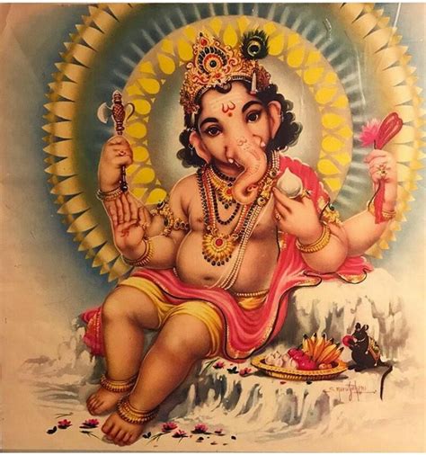 Pin By Ritwick Sawant On Hinduism Lord Ganesha Paintings Ganesha Art