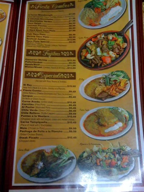 Menu At Jaliscos Mexican Restaurant Lo Mejor De Jalisco Port Hueneme