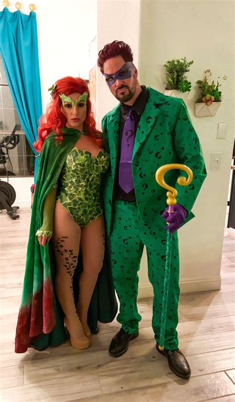 Poison Ivy & Riddler costume | Halloween costume outfits, Couples ...